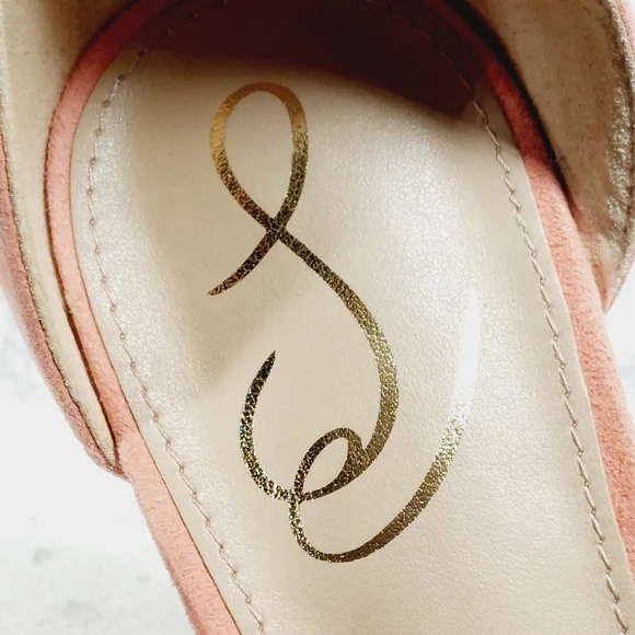 NEW Sam Edelman Luella Canyon Clay Suede Leather Ankle Strap Heeled Sandals O795 - Picture 10 of 15